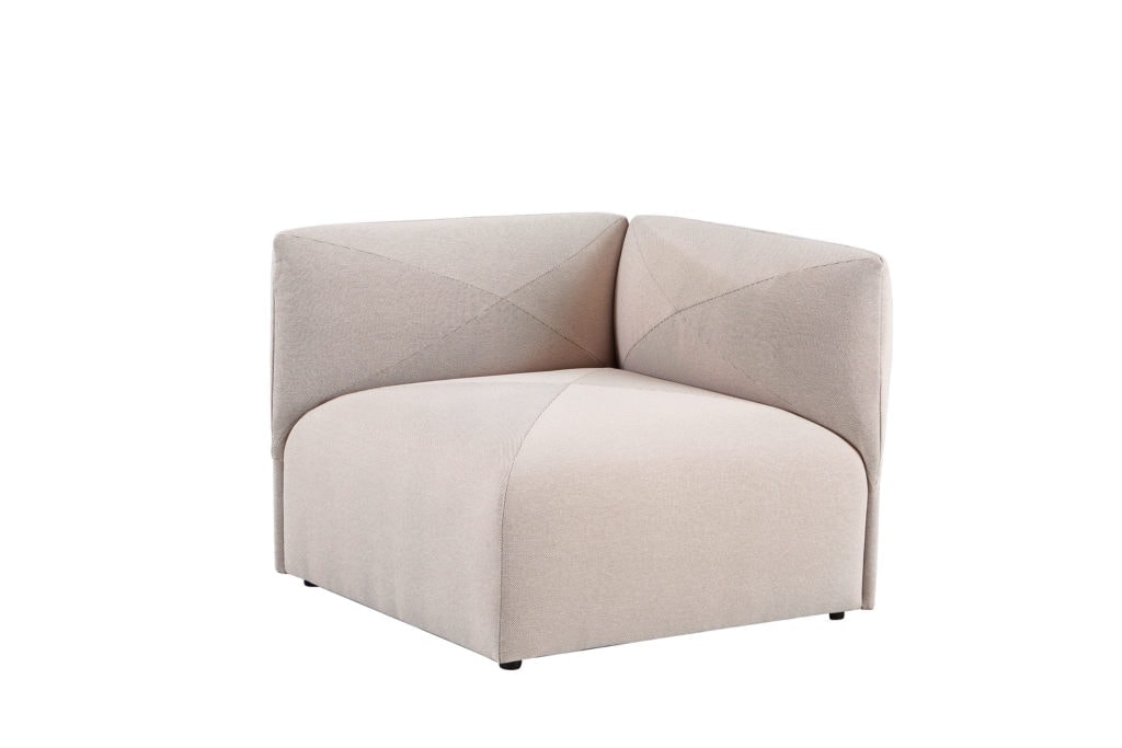 Blob Hörnsektion Beige