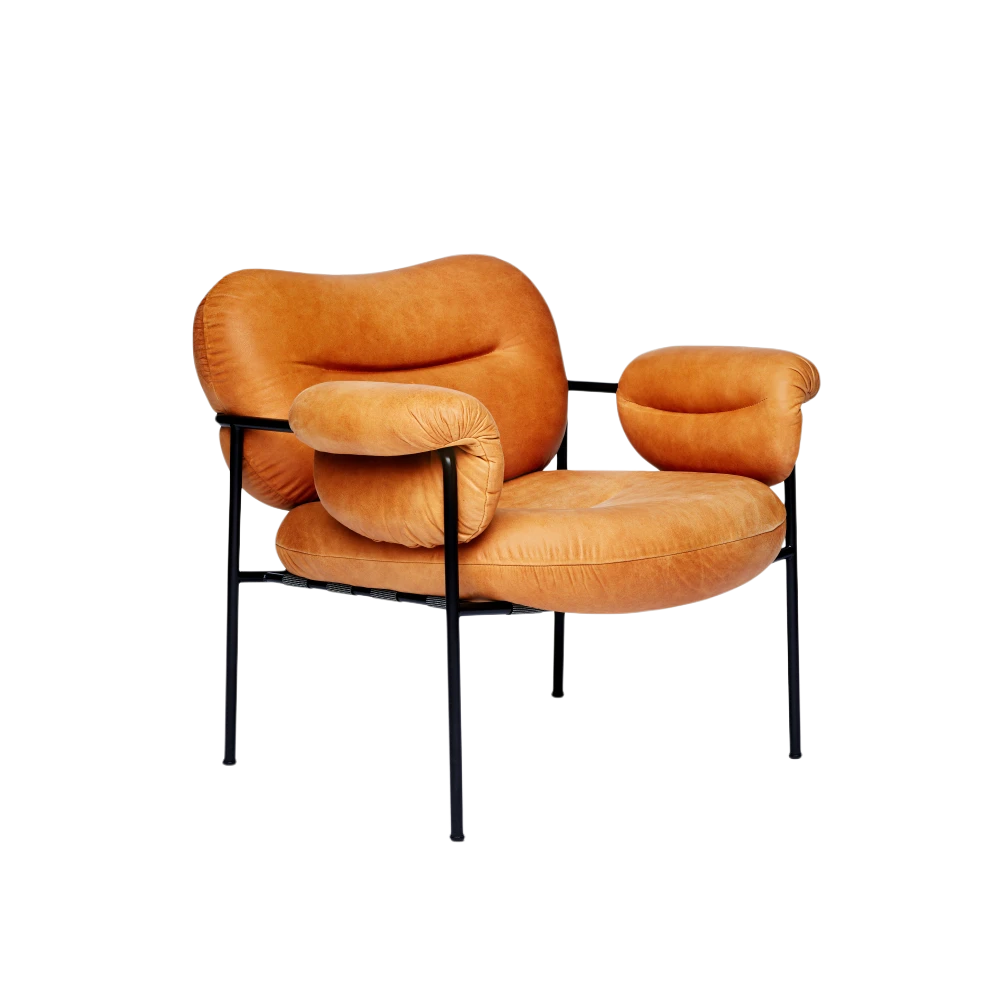 Fåtölj Bollo cognac