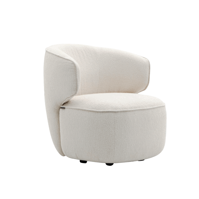 Odense fåtölj Vit