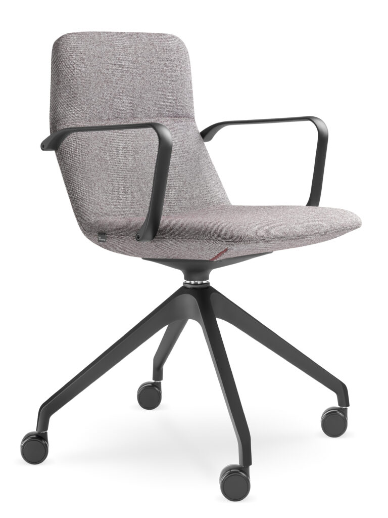 Mötesstol Flexi Light Bordeaux