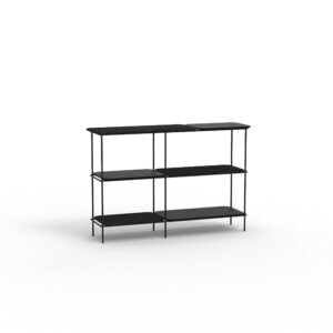 Sidobord Field 126/3 Svart